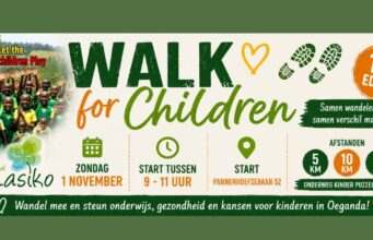 Aanstaande zondag 1 November 2026, de 12e Walk for Children