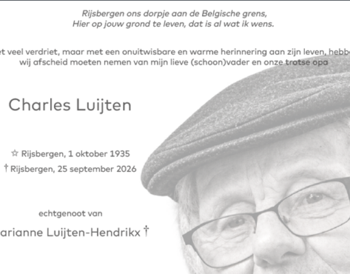 Afscheid Charles Luijten