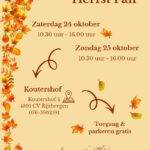 Herfst Fair in de koutershof
